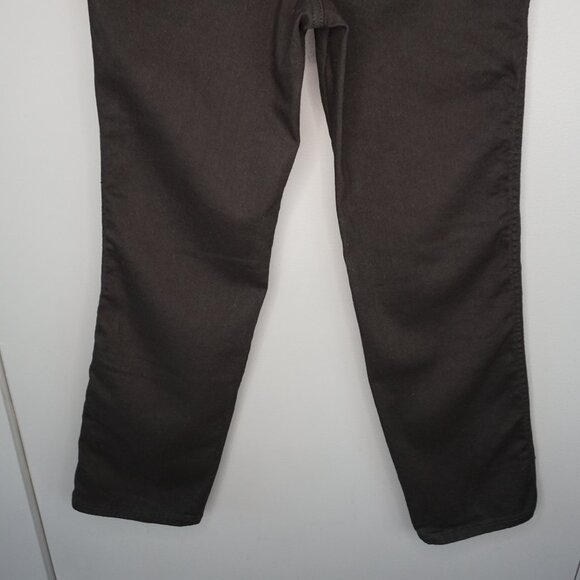 New Good American Good Curve High Rise Straight Jeans in Black001 size 4/27 - Picture 14 of 16